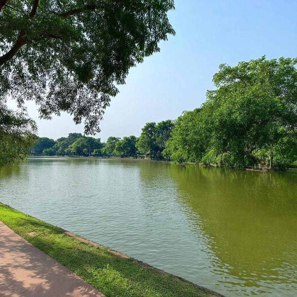 Công viên Nguyễn Văn Cừ – không gian xanh mát giữa lòng thành phố